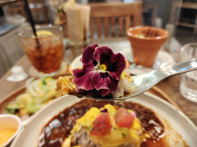 花香楽のオムライス