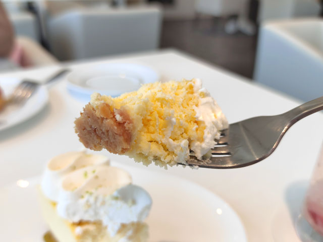 aimable cafeのチーズケーキ