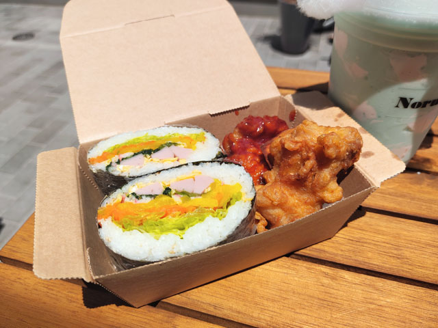 Norurassoのランチセット