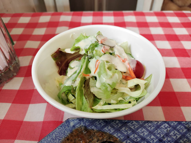 caffe1925のサラダ