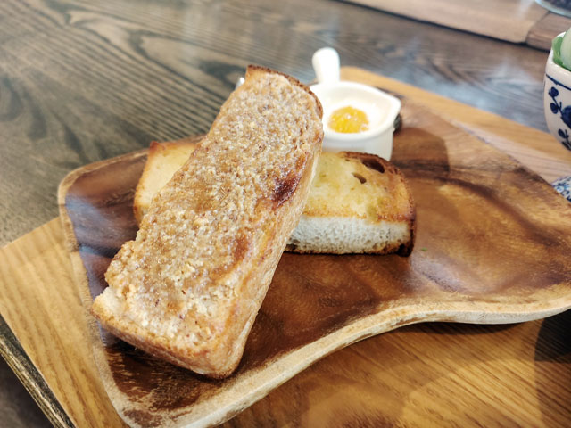 川越メル珈琲のトースト