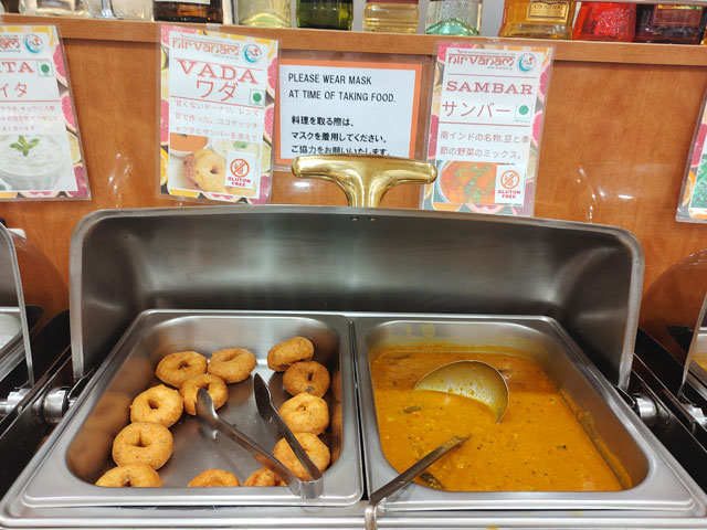 ニルワナム川越店のランチビュッフェ