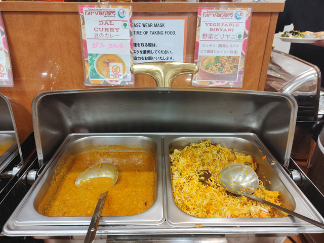 ニルワナム川越店のランチビュッフェ