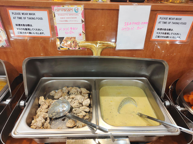 ニルワナム川越店のランチビュッフェ