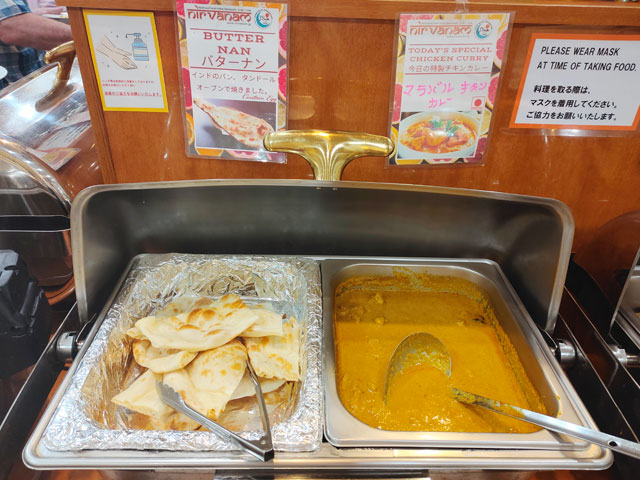 ニルワナム川越店のランチビュッフェ