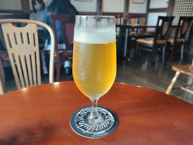 アートカフェエレバート COEDOビール
