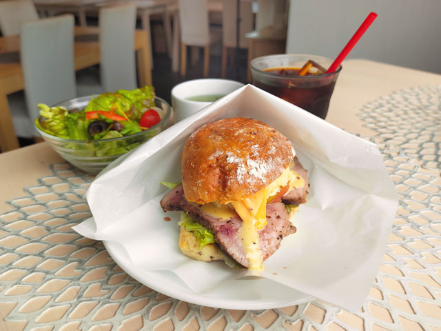 GRILL&DINING32のサンドイッチ