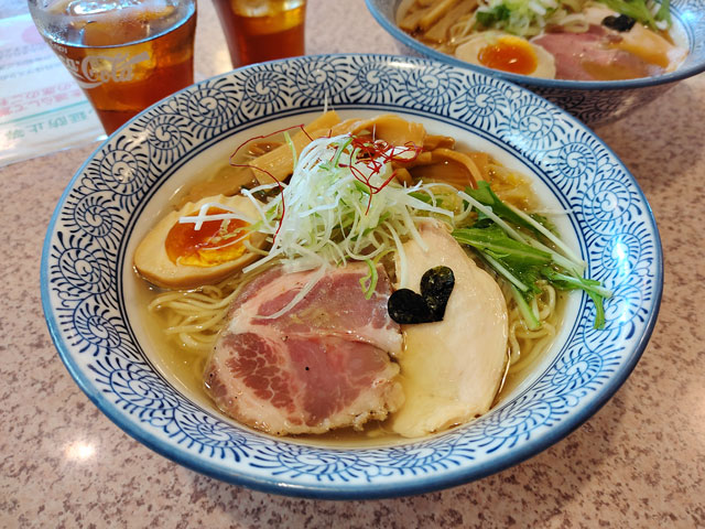 麺処かつ善 淡麗塩そば