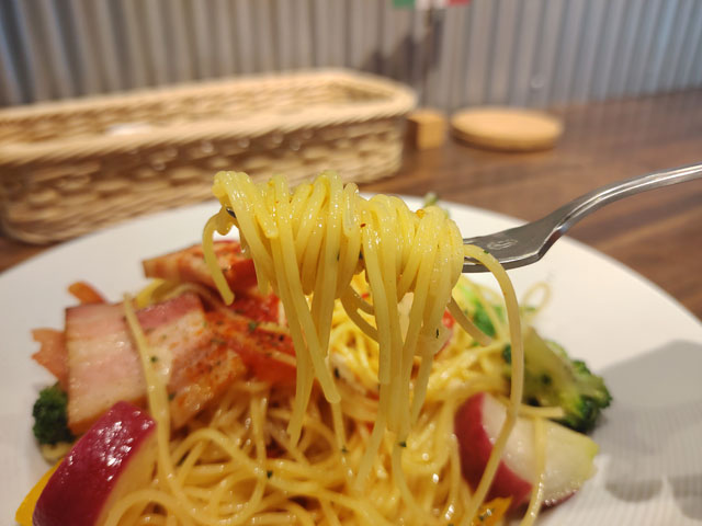 KOEDOイタリアンルーチェのパスタ
