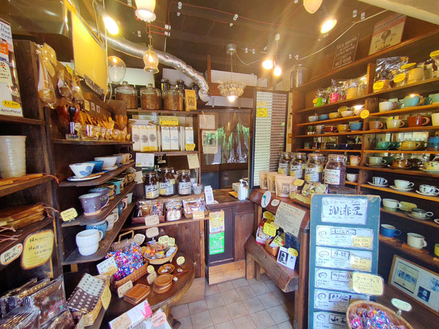mame蔵の店内