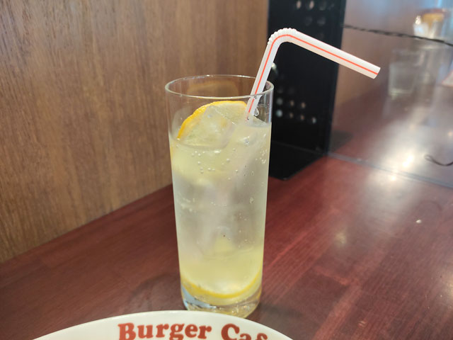 自家製レモンスカッシュ