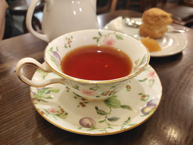 あぶり珈琲の紅茶