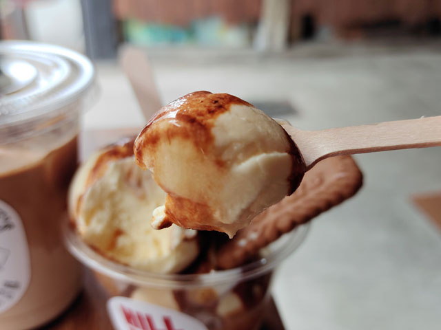 HILL PINE'S ESPRESSOのアフォガード