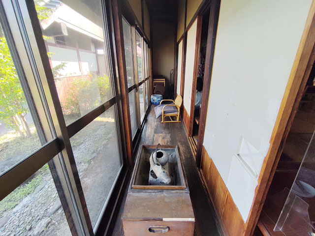 古民家カフェsmileyの縁側