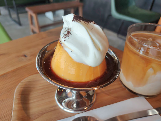 LEC COFFEEの自家製プリン