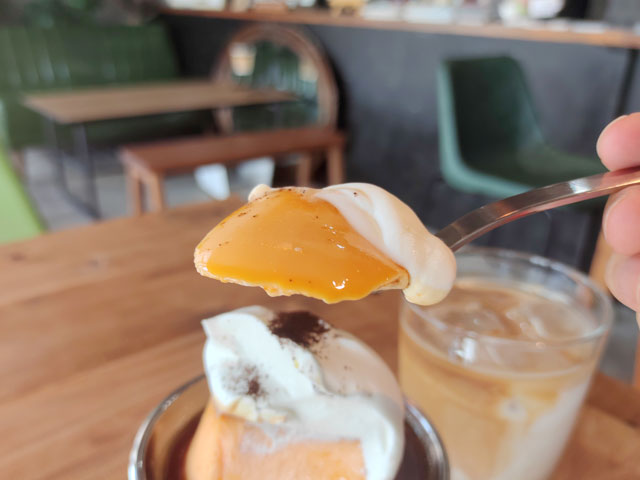 LEC COFFEEの自家製プリン