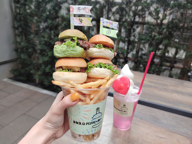 Mrs.hamburgerのスライダーバーガー