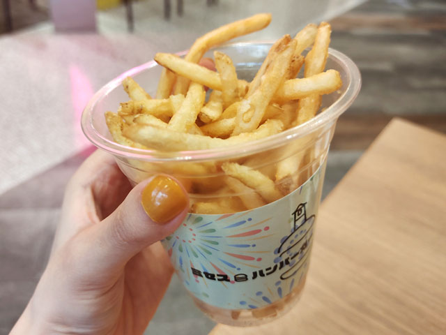 Mrs.hamburgerのフライドポテト
