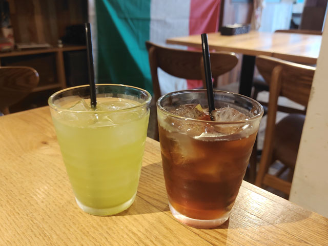 PIZZERIA ROCCOのドリンク