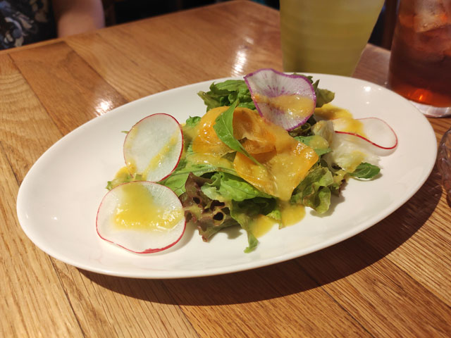 PIZZERIA ROCCOのサラダ