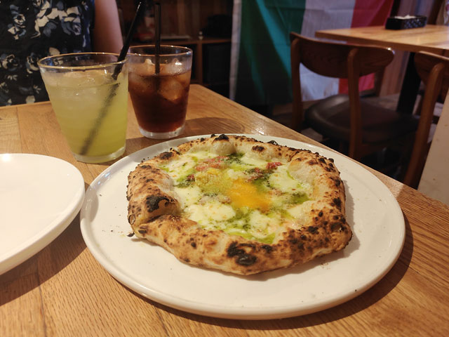 PIZZERIA ROCCOのピザ