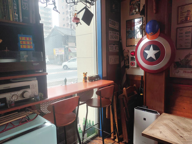 cafe Matildaの店内