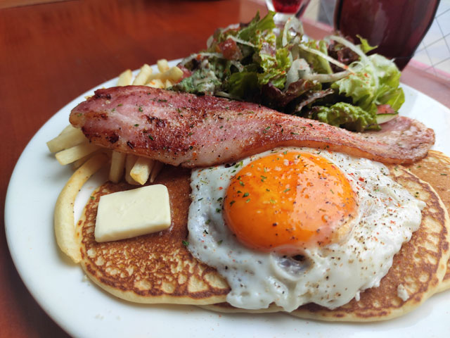 cafe Matildaのパンケーキ