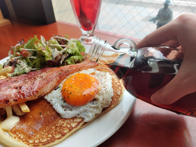 cafe Matildaのパンケーキ