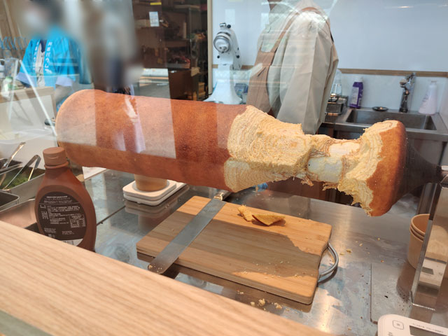 川越バウムLab.のバウムクーヘン