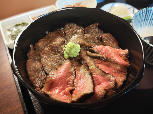 和牛ひつまぶしうし川の和牛ひつまぶし御膳