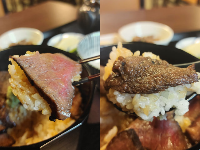 和牛ひつまぶしうし川の和牛ひつまぶし御膳