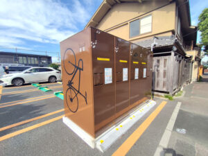 【川越】観光に便利!ロードバイクの保管ロッカー「B-Cocoon」が登場