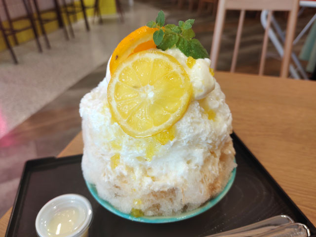 川越氷菓くもとゆきのかき氷