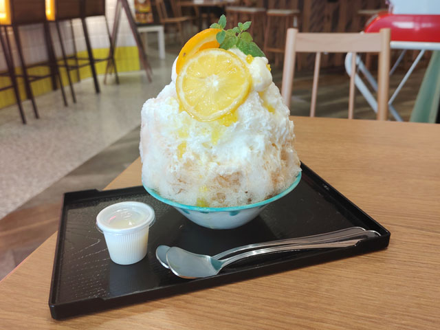 川越氷菓くもとゆきのかき氷