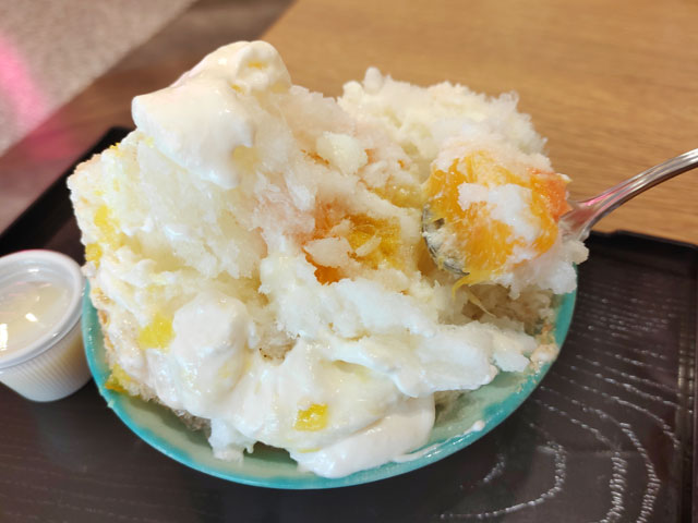 川越氷菓くもとゆきのかき氷