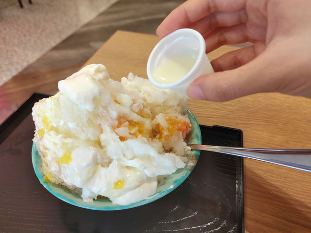 川越氷菓くもとゆきのかき氷