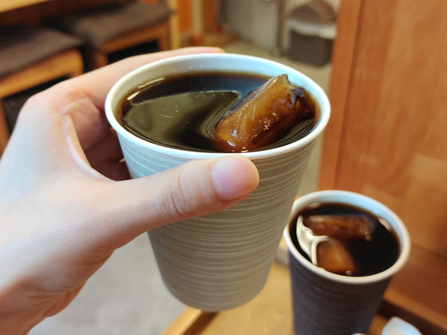 川越珈琲焙煎所Monのコーヒー