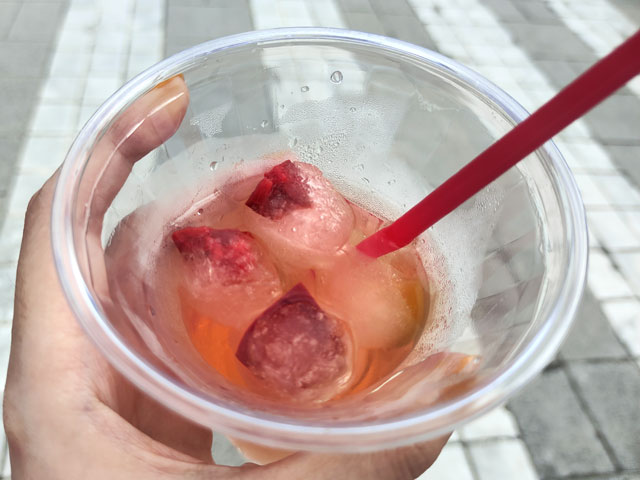 川越いわたのアイスキャンディースカッシュ