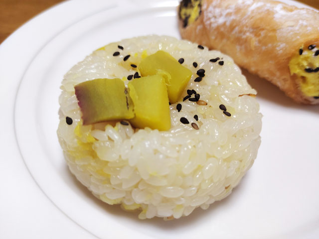 さつまいもおこわ